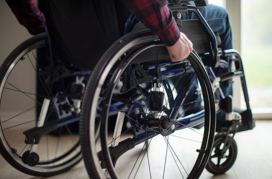 Wheelchair-bound